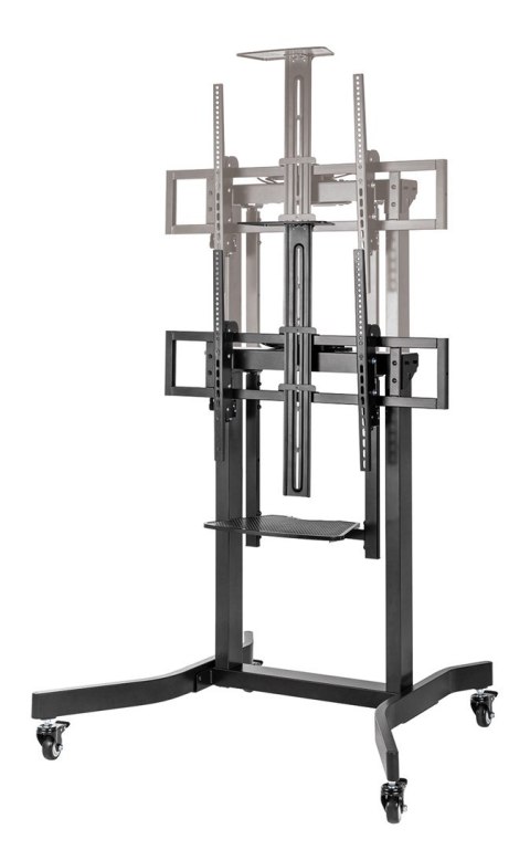 GEMBIRD STOJAK POD TELEWIZOR REGULACJĄ WYSOKOŚCI MOBILNY, NA KÓŁKACH, 55"-100" GEMBIRD STOJAK POD TELEWIZOR REGULACJĄ WYSOKOŚCI MOBILNY, NA KÓŁKACH, 55"-100"