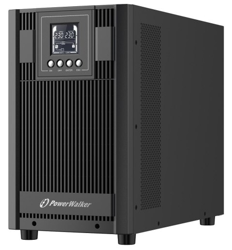 POWER WALKER UPS ON-LINE VFI 3000 AT FR 4X FR+TERMINAL OUT, USB/RS-232, LCD, EPO POWER WALKER UPS ON-LINE VFI 3000 AT FR 4X FR+TERMINAL OUT, USB/RS-232, LCD, EPO