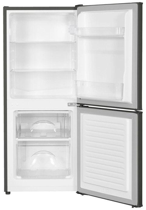 Chłodziarka z zamrażalnikiem MPM-108-KB-45 srebrna/inox Chłodziarka z zamrażalnikiem MPM-108-KB-45 srebrna/inox