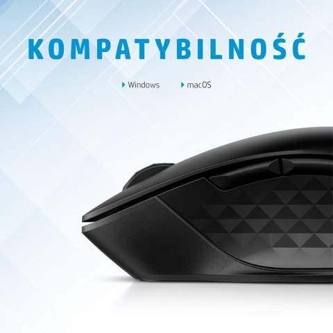 Mysz HP 430 Multi-Device Wireless Mouse Black bezprzewodowa czarna 3B4Q2AA Mysz HP 430 Multi-Device Wireless Mouse Black bezprzewodowa czarna 3B4Q2AA