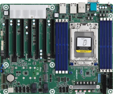 Płyta główna ASRock ROMED8-2T/BCM 1x SP3 AMD Epyc 7000 SoC (SATA, NVMe, 2xM.2, 2x10GbE Broadcom, IPMI) Płyta główna ASRock ROMED8-2T/BCM 1x SP3 AMD Epyc 7000 SoC (SATA, NVMe, 2xM.2, 2x10GbE Broadcom, IPMI)