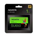 Dysk SSD ADATA Ultimate SU650 1TB 2.5" SATA III (WYPRZEDAŻ)