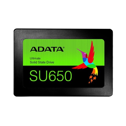 Dysk SSD ADATA Ultimate SU650 1TB 2.5" SATA III (WYPRZEDAŻ) Dysk SSD ADATA Ultimate SU650 1TB 2.5" SATA III (WYPRZEDAŻ)