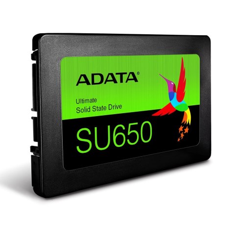Dysk SSD ADATA Ultimate SU650 1TB 2.5" SATA III (WYPRZEDAŻ) Dysk SSD ADATA Ultimate SU650 1TB 2.5" SATA III (WYPRZEDAŻ)