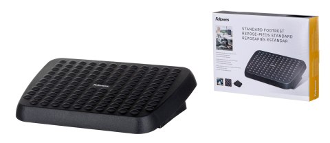 Fellowes Ergonomia podnóżek ergonomiczny biurowy pod stopy, czarny Fellowes Ergonomia podnóżek ergonomiczny biurowy pod stopy, czarny