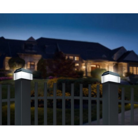 GREENBLUE LAMPA SOLARNA NA SŁUPEK 100*100 - DASZEK KOPERTOWY GB128 GREENBLUE LAMPA SOLARNA NA SŁUPEK 100*100 - DASZEK KOPERTOWY GB128