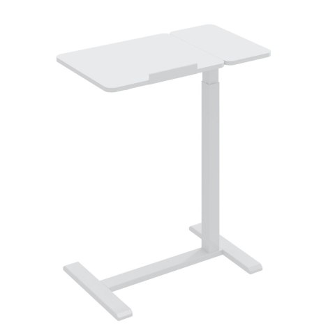MACLEAN MOBILNE BIURKO/STAND NA LAPTOP, BIAŁE, REGULACJA WYSOKOŚCI 76-109CM, MAX. 30KG MC-120 W MACLEAN MOBILNE BIURKO/STAND NA LAPTOP, BIAŁE, REGULACJA WYSOKOŚCI 76-109CM, MAX. 30KG MC-120 W