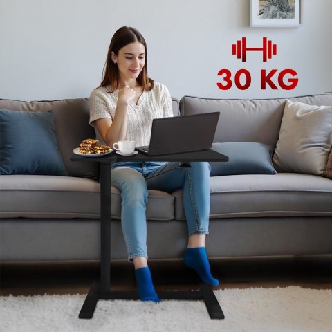 MACLEAN MOBILNE BIURKO/STAND NA LAPTOP, CZARNE, REGULACJA WYSOKOŚCI 76-109CM, MAX. 30KG MC-120 B MACLEAN MOBILNE BIURKO/STAND NA LAPTOP, CZARNE, REGULACJA WYSOKOŚCI 76-109CM, MAX. 30KG MC-120 B