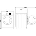 Pralko-suszarka WHIRLPOOL FFWDD 1076258 SV EE