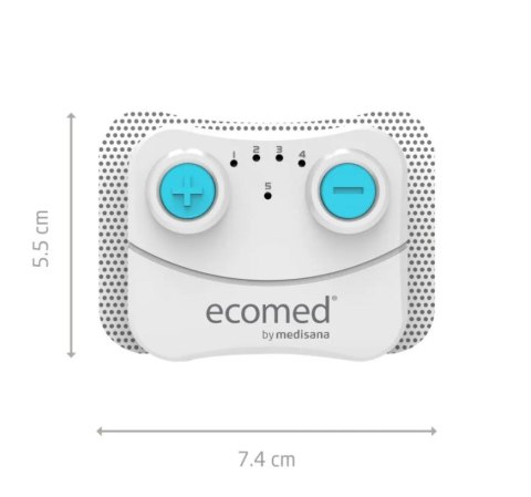 Bezprzewodowe urządzenie do terapii bólu TENS Ecomed by Medisana TT-10E Bezprzewodowe urządzenie do terapii bólu TENS Ecomed by Medisana TT-10E