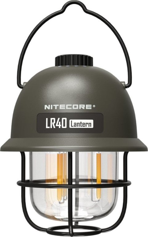 Lampa kempingowa Nitecore LR40 Zielona -100 lumenów Lampa kempingowa Nitecore LR40 Zielona -100 lumenów
