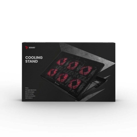SAVIO PODSTAWKA CHŁODZĄCA POD LAPTOP COS-01 SAVIO PODSTAWKA CHŁODZĄCA POD LAPTOP COS-01