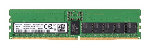 Samsung RDIMM DDR5 32GB 2Rx8 6400MHz PC5-51200 ECC REGISTERED M321R4GA3EB2-CCP Samsung RDIMM DDR5 32GB 2Rx8 6400MHz PC5-51200 ECC REGISTERED M321R4GA3EB2-CCP