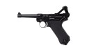 Wiatrówka pistolet RANGER P08 Parabellum KWC kal. 4,5 BBs BLOW BACK 21 strz. FULL METAL CO2 (AAKCMB410AZB)