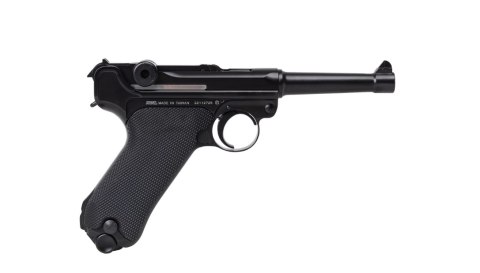 Wiatrówka pistolet RANGER P08 Parabellum KWC kal. 4,5 BBs BLOW BACK 21 strz. FULL METAL CO2 (AAKCMB410AZB) Wiatrówka pistolet RANGER P08 Parabellum KWC kal. 4,5 BBs BLOW BACK 21 strz. FULL METAL CO2 (AAKCMB410AZB)