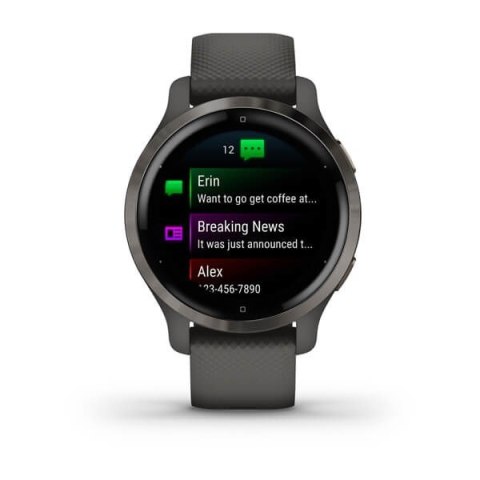 Zegarek Garmin Venu 2S Slate Silver Graphite Zegarek Garmin Venu 2S Slate Silver Graphite