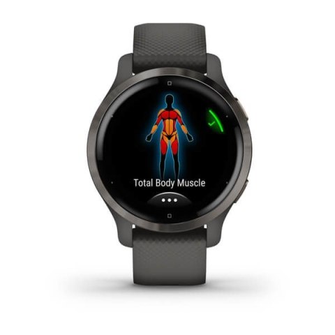 Zegarek Garmin Venu 2S Slate Silver Graphite Zegarek Garmin Venu 2S Slate Silver Graphite