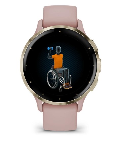 Zegarek sportowy Garmin Forerunner 965 mleczny kwarc Zegarek sportowy Garmin Forerunner 965 mleczny kwarc