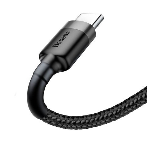 BASEUS KABEL USB DO USB-C CAFULE 3A 1M SZARO-CZARN BASEUS KABEL USB DO USB-C CAFULE 3A 1M SZARO-CZARN