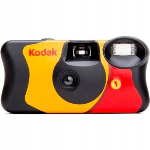 Kodak FUN SAVER Aparat fotograficzny jednorazowy z filmem kolorowym i FLASH z lampą błyskową, 400/27+12 klatek zdjęć Kodak FUN SAVER Aparat fotograficzny jednorazowy z filmem kolorowym i FLASH z lampą błyskową, 400/27+12 klatek zdjęć