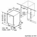 Zmywarka do zabudowy SIEMENS SR63HX74ME