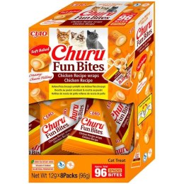 INABA CAT FUN BITES CHICKEN RECPIE 8x12g (96g)