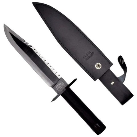 Nóż Rambo I Cinema Classic 360 mm z pochwą skórzaną (CC-H1) Nóż Rambo I Cinema Classic 360 mm z pochwą skórzaną (CC-H1)