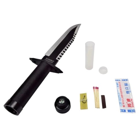 Nóż Rambo I Cinema Classic 360 mm z pochwą skórzaną (CC-H1) Nóż Rambo I Cinema Classic 360 mm z pochwą skórzaną (CC-H1)