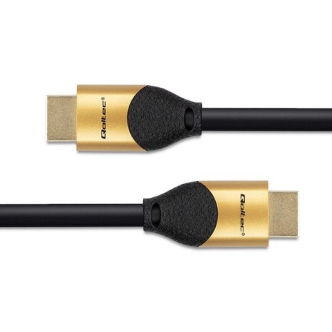 QOLTEC KABEL HDMI V2.1 ULTRA HIGH SPEED 8K | 60HZ | 28AWG | GOLD | 2M QOLTEC KABEL HDMI V2.1 ULTRA HIGH SPEED 8K | 60HZ | 28AWG | GOLD | 2M