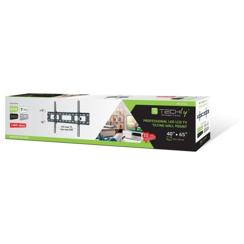 TECHLY UCHWYT ŚCIENNY TV LCD/LED 40-65 CALI 60KG U TECHLY UCHWYT ŚCIENNY TV LCD/LED 40-65 CALI 60KG U