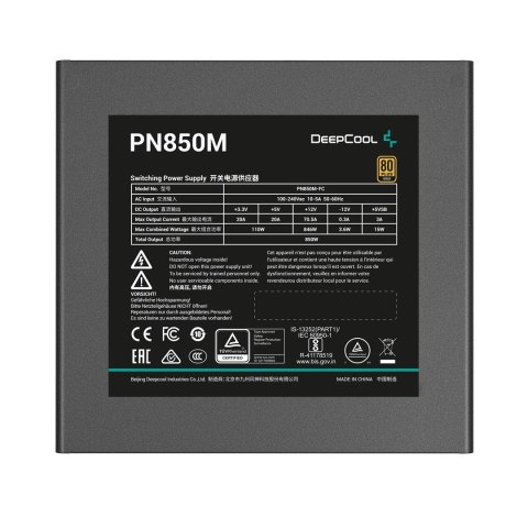 Zasilacz Deepcool PN850M 850w Gold Modular Zasilacz Deepcool PN850M 850w Gold Modular