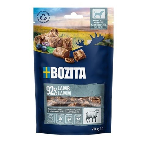BOZITA Meaty Bites jagnięcina przysmak pies 70g BOZITA Meaty Bites jagnięcina przysmak pies 70g