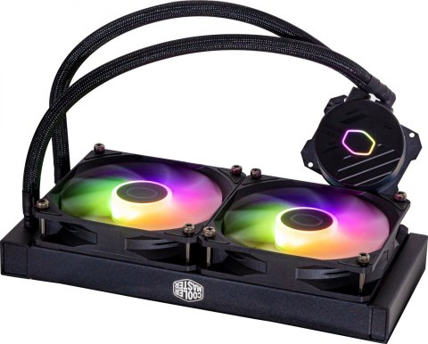 COOLER MASTER CHŁODZENIE WODNE CPU MASTERLIQUID 240L CORE ARGB MLW-D24M-A18PZ-R1 COOLER MASTER CHŁODZENIE WODNE CPU MASTERLIQUID 240L CORE ARGB MLW-D24M-A18PZ-R1
