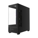 GEMBIRD OBUDOWA FORNAX X550 AQUARIUM MIDI-TOWER (2X USB 3.1, 1X USB TYPE-C) 3X FAN, CZARNA