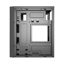 GEMBIRD OBUDOWA FORNAX K170 MINI-TOWER (1X USB 3.1, 2X USB 2.0, 1X USB TYP-C, CZYTNIK KART, 2X MINIJACK) CZARNA