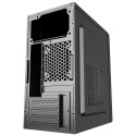 GEMBIRD OBUDOWA FORNAX K170 MINI-TOWER (1X USB 3.1, 2X USB 2.0, 1X USB TYP-C, CZYTNIK KART, 2X MINIJACK) CZARNA