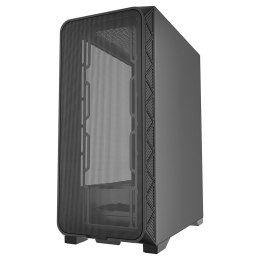 GEMBIRD OBUDOWA FORNAX M200 MESH MIDI-TOWER (1X USB 3.0, 1X USB 2.0, 1X USB TYPE-C) BLACK