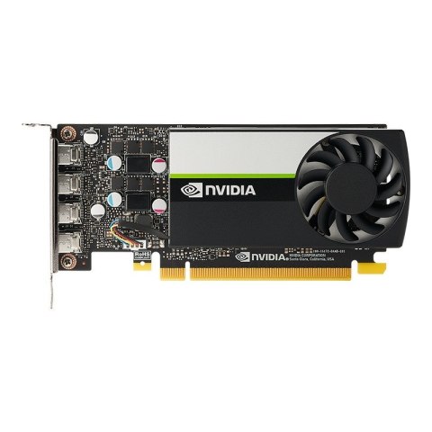 Karta graficzna PNY NVIDIA T1000 8GB, GDDR6, 4x mini DisplayPort, PCI Express 3.0, LP - ATX bracket, Small Box Karta graficzna PNY NVIDIA T1000 8GB, GDDR6, 4x mini DisplayPort, PCI Express 3.0, LP - ATX bracket, Small Box