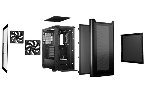 OBUDOWA BE QUIET! PURE BASE 501 Airflow Window Black OBUDOWA BE QUIET! PURE BASE 501 Airflow Window Black