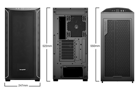 OBUDOWA BE QUIET! SHADOW BASE 800 DX BLACK OBUDOWA BE QUIET! SHADOW BASE 800 DX BLACK