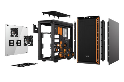 Obudowa BE QUIET! PURE BASE 600 BGW20 (ATX, Mini ATX, Mini ITX; kolor czarny) Obudowa BE QUIET! PURE BASE 600 BGW20 (ATX, Mini ATX, Mini ITX; kolor czarny)