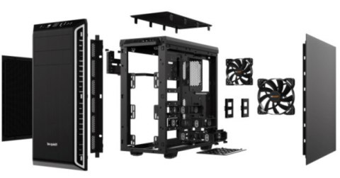 Obudowa BE QUIET! Pure Base 600 BG022 (ATX, Mini ATX, Mini ITX; kolor czarny) Obudowa BE QUIET! Pure Base 600 BG022 (ATX, Mini ATX, Mini ITX; kolor czarny)
