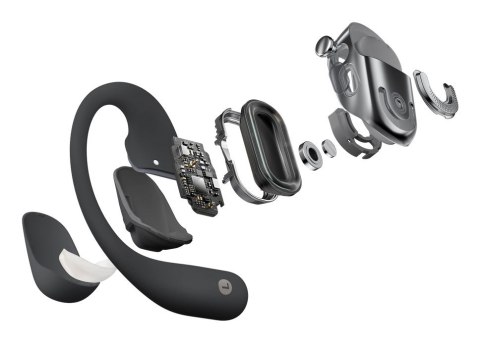Słuchawki bezprzewodowe Shokz OpenFit 2 Black Słuchawki bezprzewodowe Shokz OpenFit 2 Black