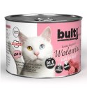 BULTI mielonka bogata w wołowinę dla kota 200g