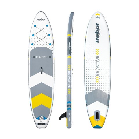 Deska SUP REBEL ACTIVE pompowana 350x81x15cm biała Deska SUP REBEL ACTIVE pompowana 350x81x15cm biała
