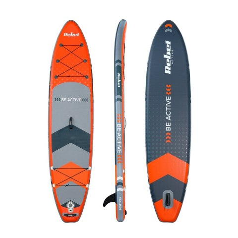 Deska SUP REBEL ACTIVE pompowana 350x81x15cm pomarańczowa Deska SUP REBEL ACTIVE pompowana 350x81x15cm pomarańczowa