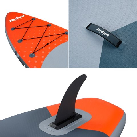 Deska SUP REBEL ACTIVE pompowana 350x81x15cm pomarańczowa Deska SUP REBEL ACTIVE pompowana 350x81x15cm pomarańczowa