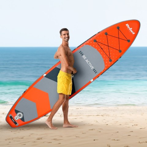 Deska do pływania SUP REBEL ACTIVE RBA4501 - pomarańczowa Deska do pływania SUP REBEL ACTIVE RBA4501 - pomarańczowa