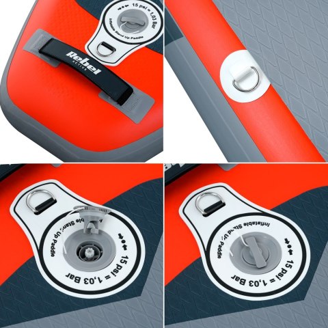 Deska do pływania SUP REBEL ACTIVE RBA4501 - pomarańczowa Deska do pływania SUP REBEL ACTIVE RBA4501 - pomarańczowa