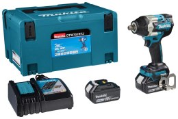 Klucz udarowy 18V 2X5,0Ah+MAKPAC DTW701RTJ